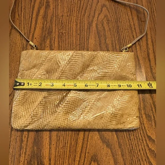 Jasmin leather snake skin purse - Picture 7 of 10